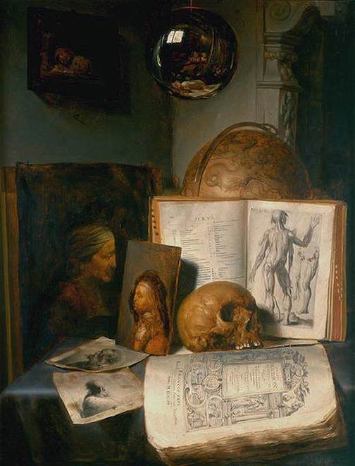 Vanitas by Simon Luttichuys c. 1640 [private collection]