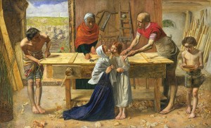 “Christ in the House of His Parents” by John Everett Millais, 1850 (Tate Britain, London)