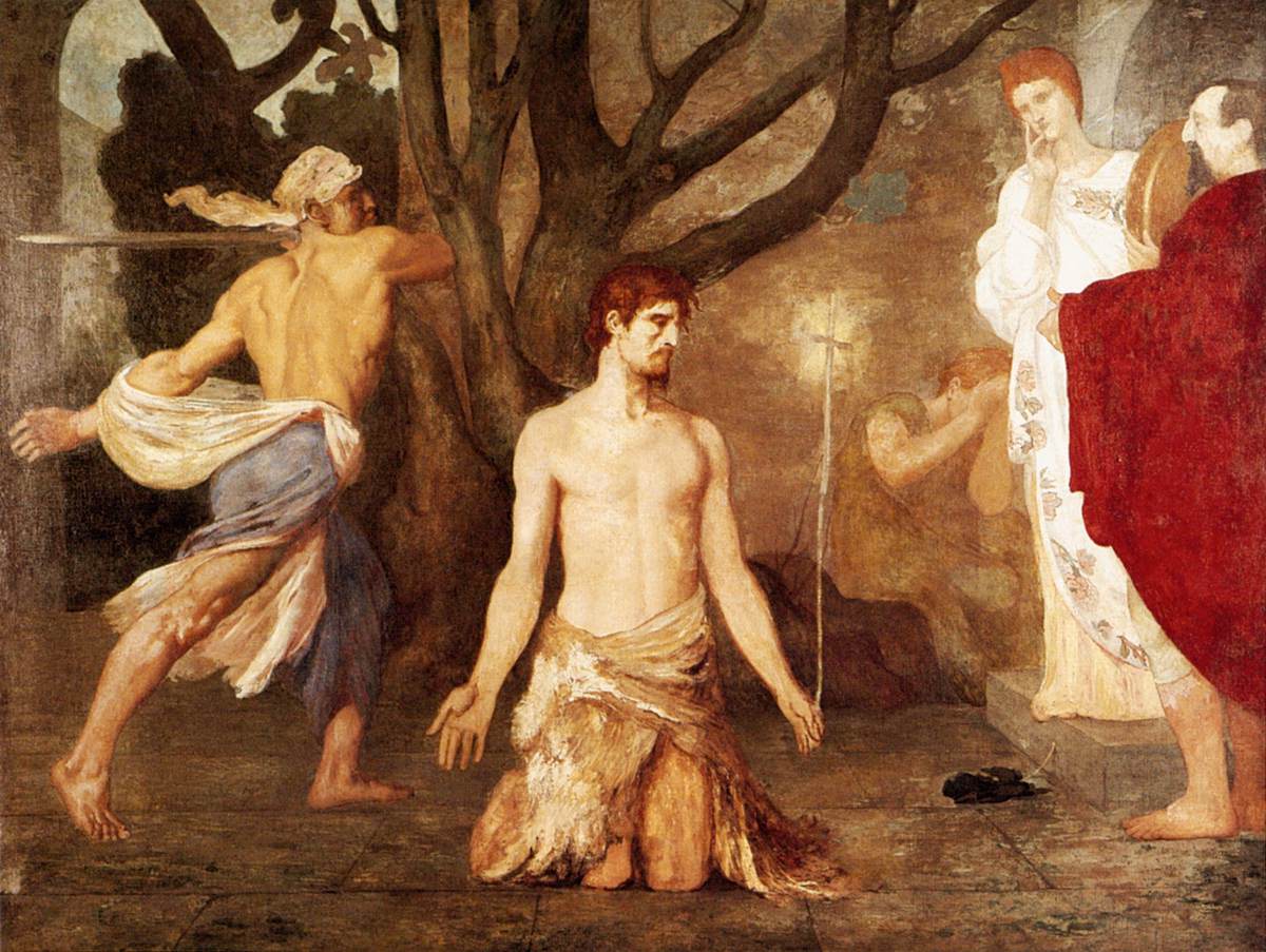 Resultado de imagem para John the Baptist death
