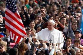 pope with crowd