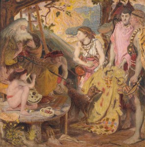 "The Coat of Many Colours" by Ford Madox Brown, 1867 [Tate, London]