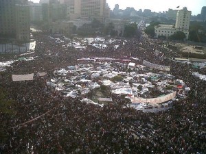 Tahrir Square, Cairo, February 2011