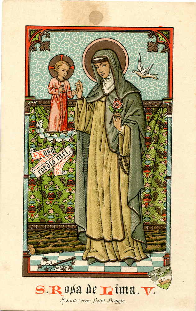 St. Rose of Lima, c. 1900, Belgium