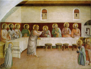 Communion of the Apostles by Fra Angelico, c. 1441 [Convent of St. Marco, Florence]
