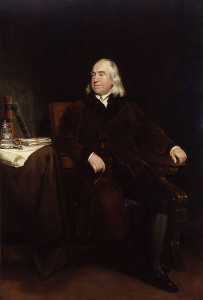 Portrait of Jeremy Bentham by H.W. Pickersgill, 1829 [National Portrait Gallery, London]