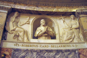 Bust of Bellarmine by Gian Lorenzo Bernini, 1622 [Church of the Gesù, Rome]