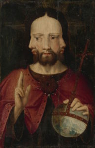 Christ with Three Faces: Trinity, Netherlandish School, c. 1500