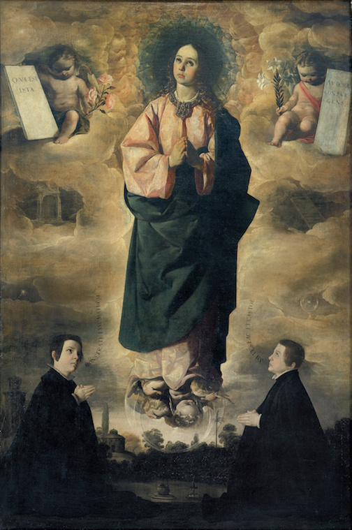 Immaculate Conception by Francisco de Zurbarán, 1632 [National Art Museum of Catalonia]