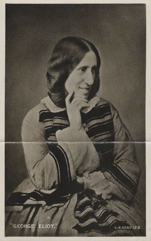 George Eliot, London Stereoscopic & Photographic Company,1858