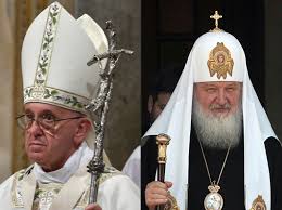 Pope Francis and Patriarch Kirill