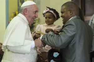 Francis greets on Cuban "school of humanity"