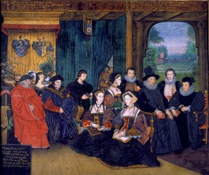 Sir Thomas More and Descendants by Rowland Lockey, c. 1594 [Victoria & Albert Museum]