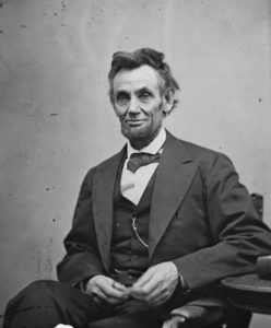 Photo of Mr. Lincoln by Alexander Gardner