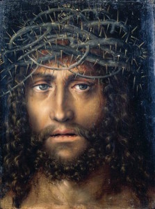 Christ’s Head with Crown of Thorns by Lucas Cranach the Elder, c. 1520