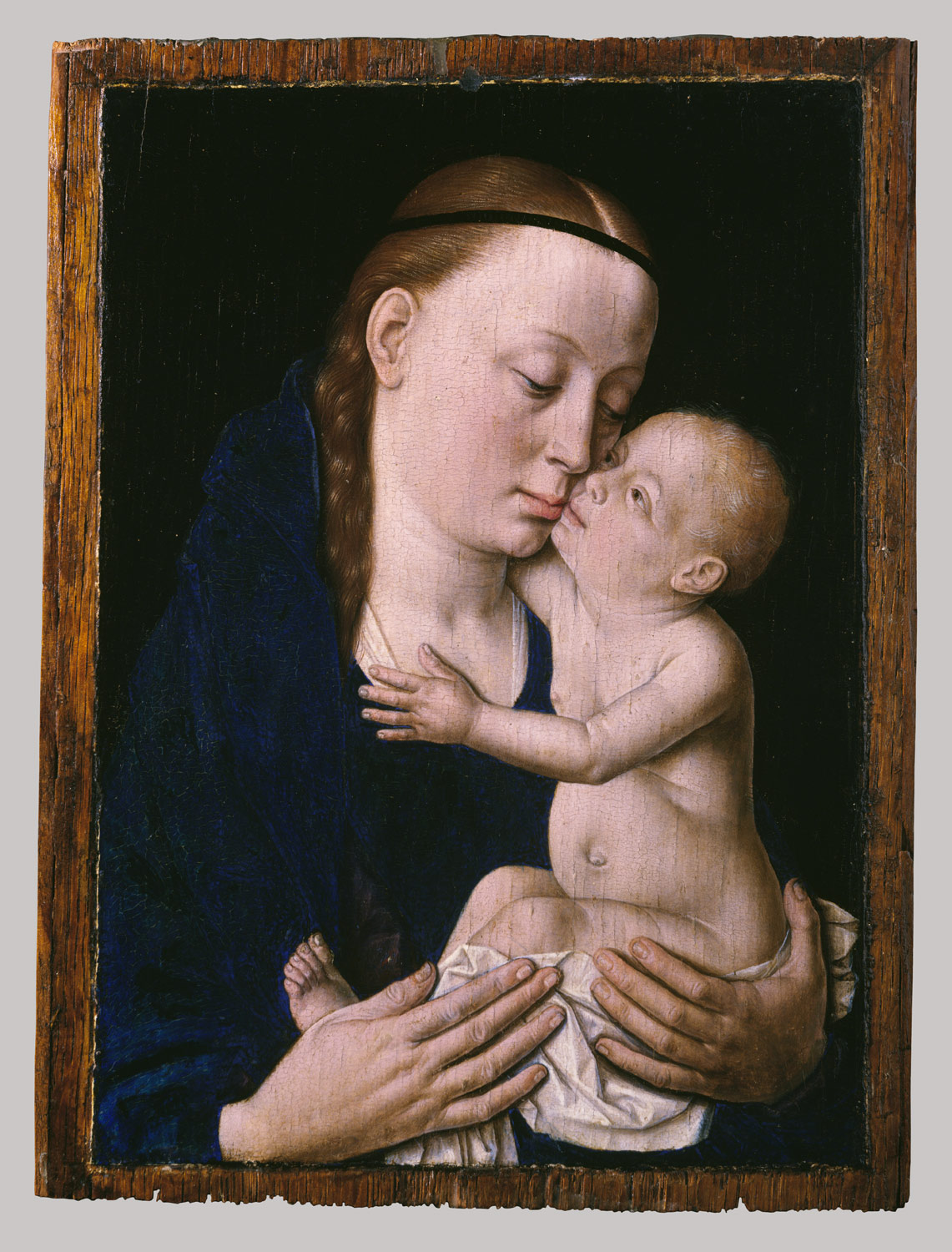 Virgin and Child by Dieric Bouts, c. 1600 [Metropolitan Museum, NYC]