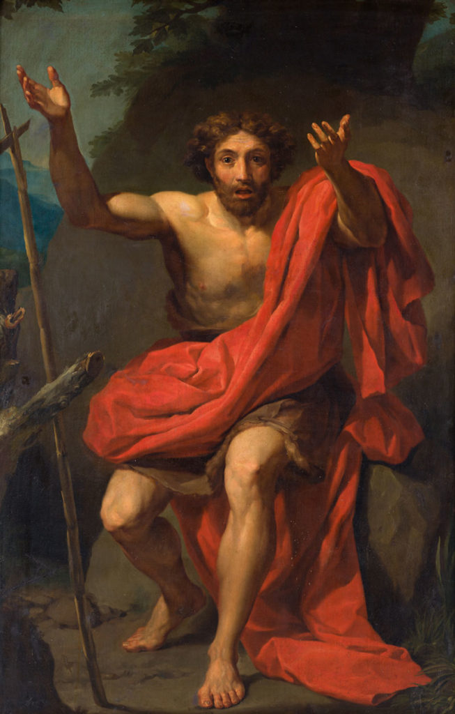 John the Baptist by A.R. Mengs, c. 1770 [private collection]