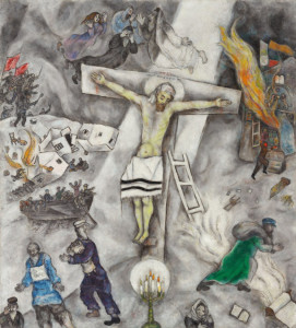 White Crucifixion by Marc Chagall, 1938 [Art Institute of Chicago]